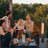 1500W Electric Freestanding Patio Heater With Remote Control, 5 Power Setting, 24H Timer Setting