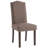 Fabric Upholstered Parsons Dining Chair ( Set of 2 )-831981357