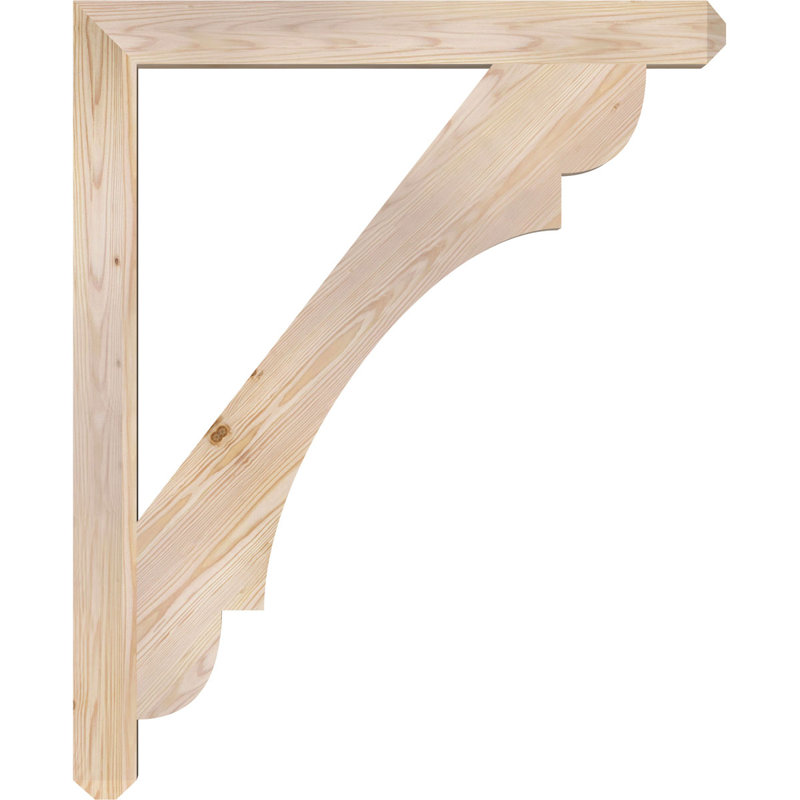 Support pour artisan olympique, Douglas (lisse), 44"H x 3.5"W x 36"D