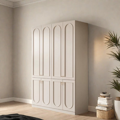 Garde-robe de luxe simple et moderne
