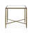 Buckminster 2-Piece Modern Metal X-Brace End Table Set-125374267