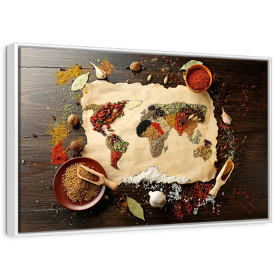 Spices World Map