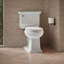 Memoirs Stately Comfort Height Two-piece 1.28 gpf Round-front Toilet with insulated tank-13237935