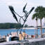 Winged Salute to the Sun Statue
