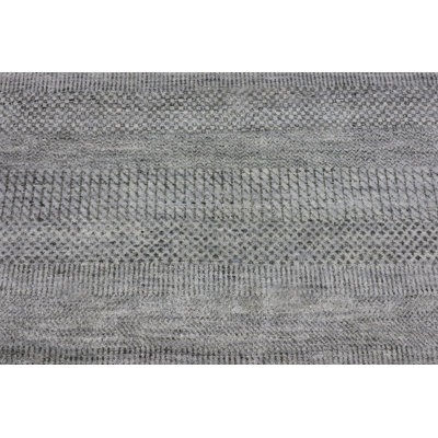 High-Quality Hand Loomed Rectangle Gray Area Rug