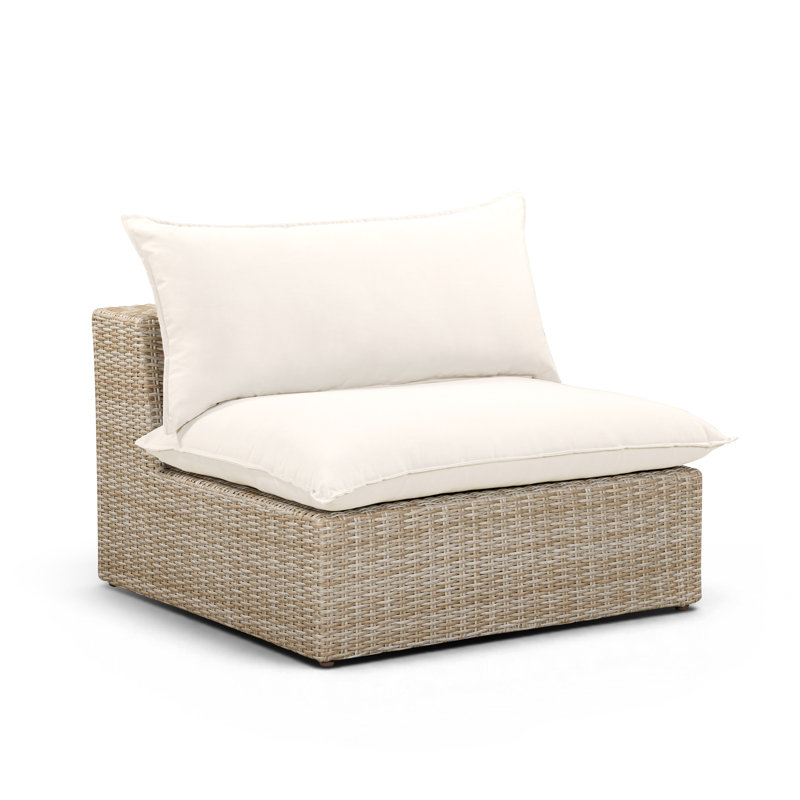 Chaise d'extérieur sans accoudoirs Cali