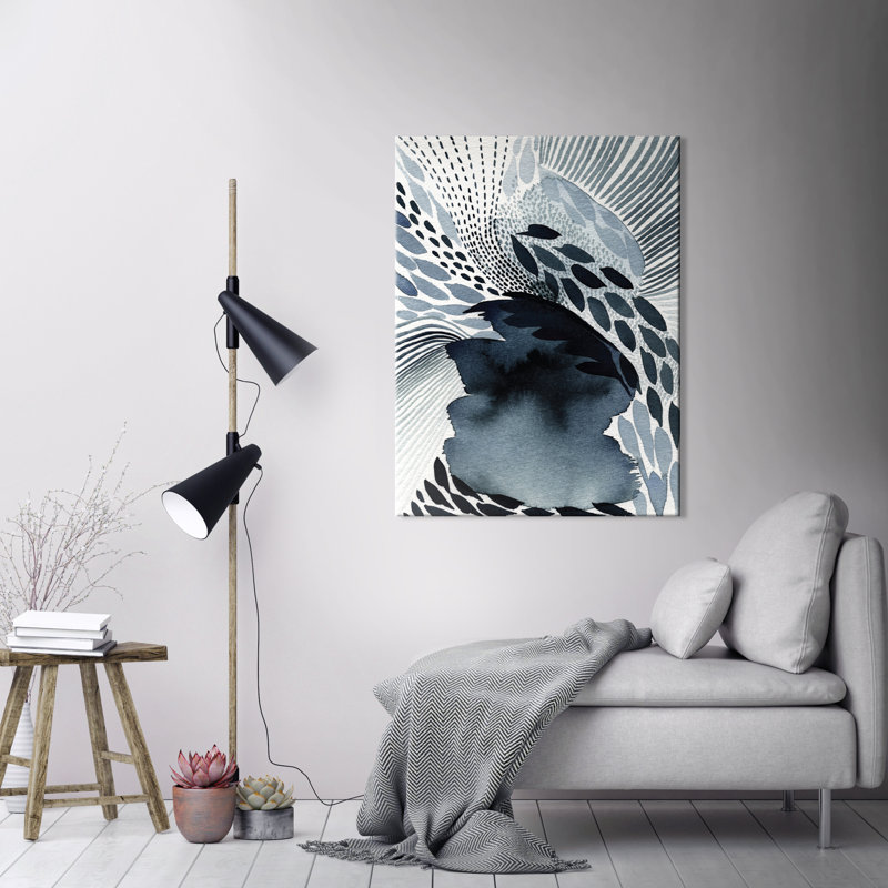 Renee Tohl - Print on Canvas, 51cm H x 41cm W, Black Floater Frame