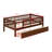 Wood Daybed Bed With Two Drawers-1404658251