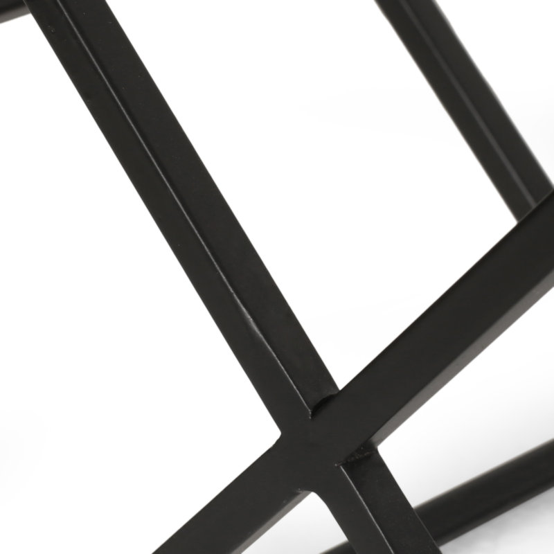 Support à vin de table pour 7 bouteilles, H 6,5 po x l 23,75 po x P 9,25 po
