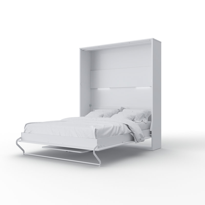 Ayvri 160X200 Bed, White/White