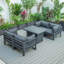 Ensemble de conversation modulaire avec coussins 5 pièces Letendre-70673153