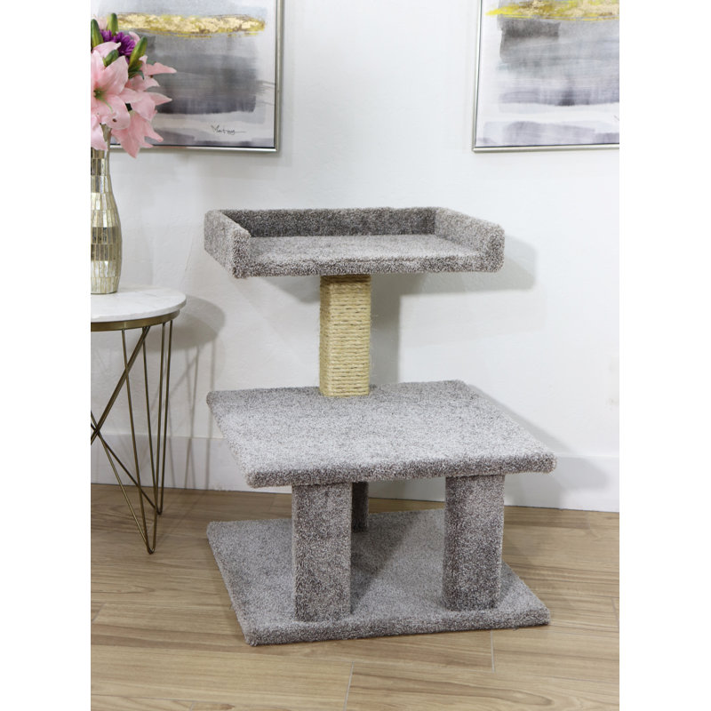 Très grand support pour chat avec perchoirs New Cat Condos, Gris