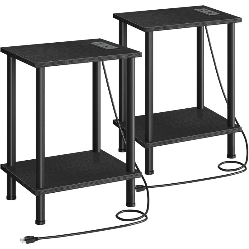 Table de bout Cassadra, Noir