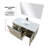 Lancy 48 in W x 20 in D Single Bath Vanity Mirror and Faucet Set-113288251