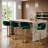 Christal Swivel Upholstered Adjustable Height Counter Stool-103009171