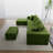 Modular Sectional Sofa with 2 Ottomans, Oversized Chaise, and Cloud-Like Comfort for Living Room-1195280047