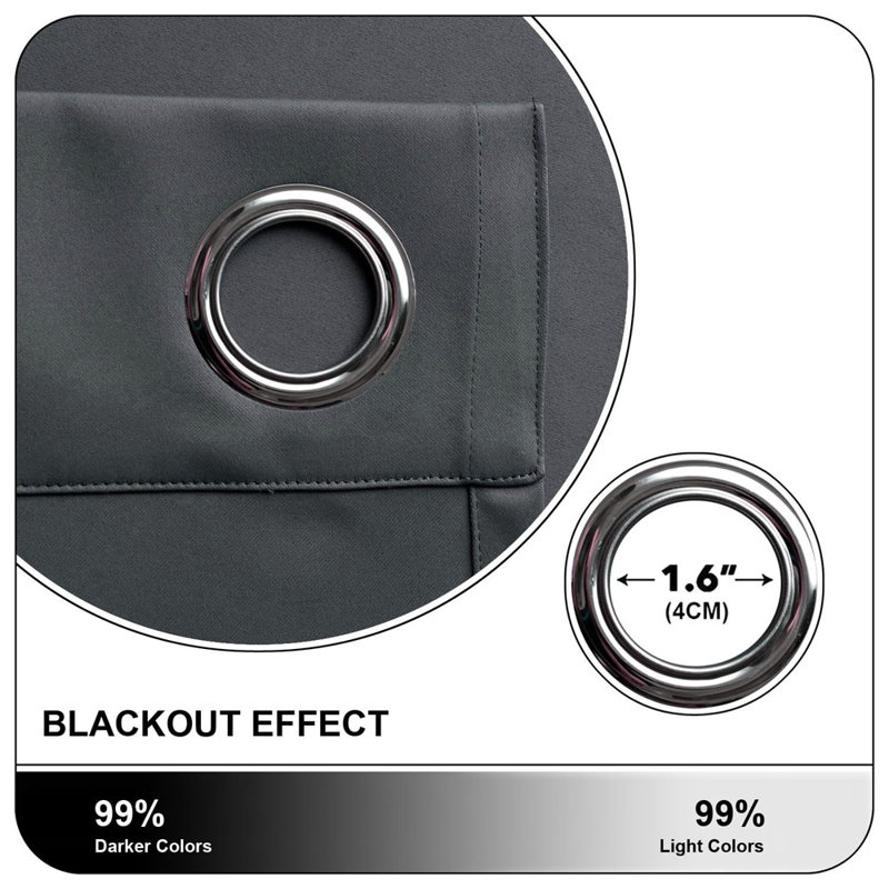 Bolingbrook Blackout Pair, Grey