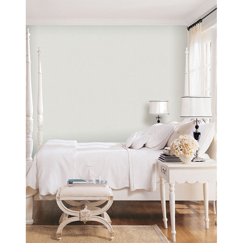 10m x 53cm Wallpaper Roll, White