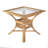 Beachwood 34.25 in. W Square Rattan Dining Table