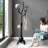 Janiya 8-Hook Solid Wood Freestanding Coat Rack -1848747672