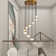 Flitwick 10 - Light Dimmable Tiered Chandelier