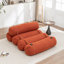 Chaise de plancher ajustable, canapé en velours côtelé avec sangles réglables-133128128