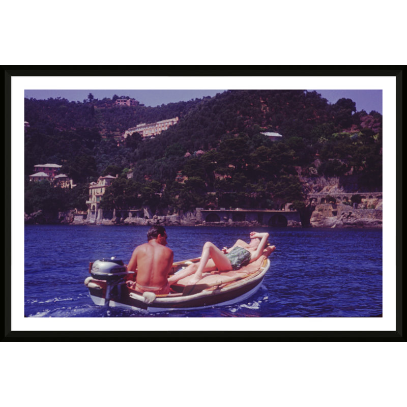 «Portofino Boat Ride» par Thurston Hopkins - impression