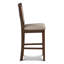 Chaise de comptoir en bois Josiha (ensemble de 4), brun-120786096-120785732