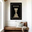 Chess Rook sur impression sur toile-1484979307