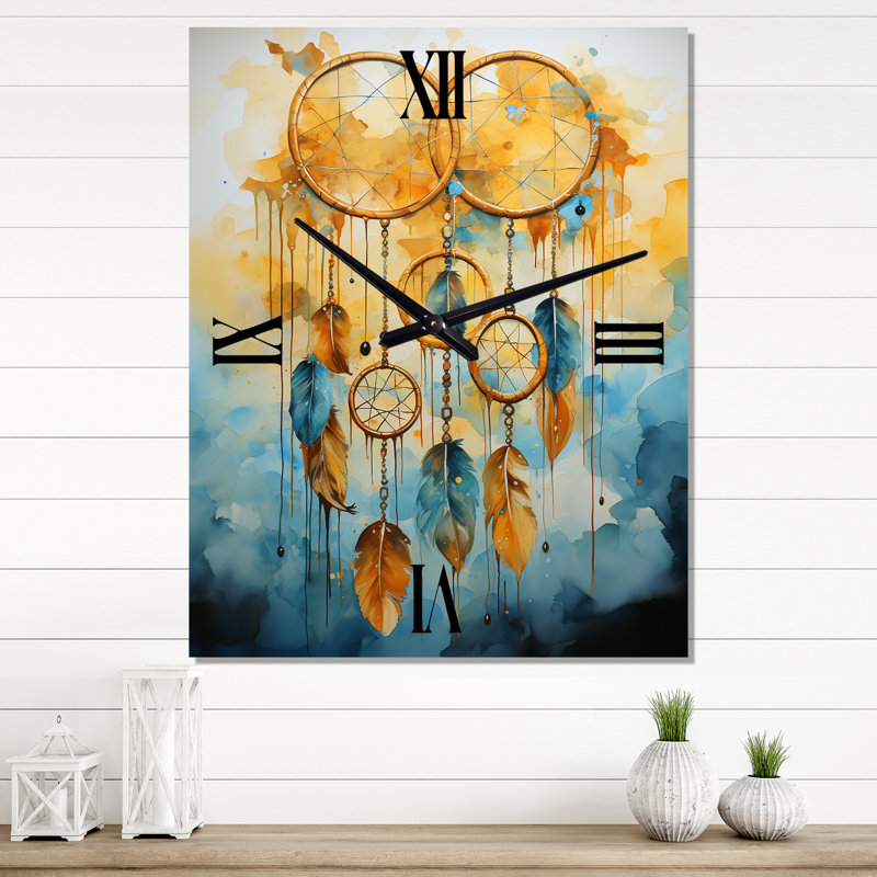 Horloge murale Ermilo - Dream Catcher, Très grand