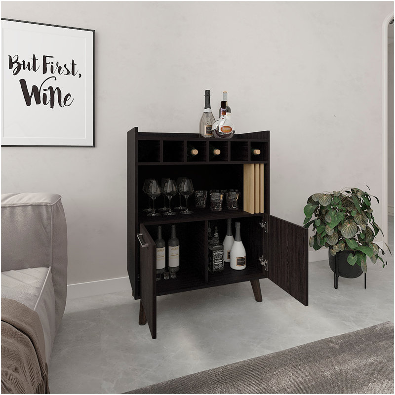 Armoire de bar haute de 40 po Vance