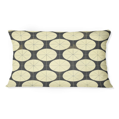 Coussin lombaire rétro Mid-Century
