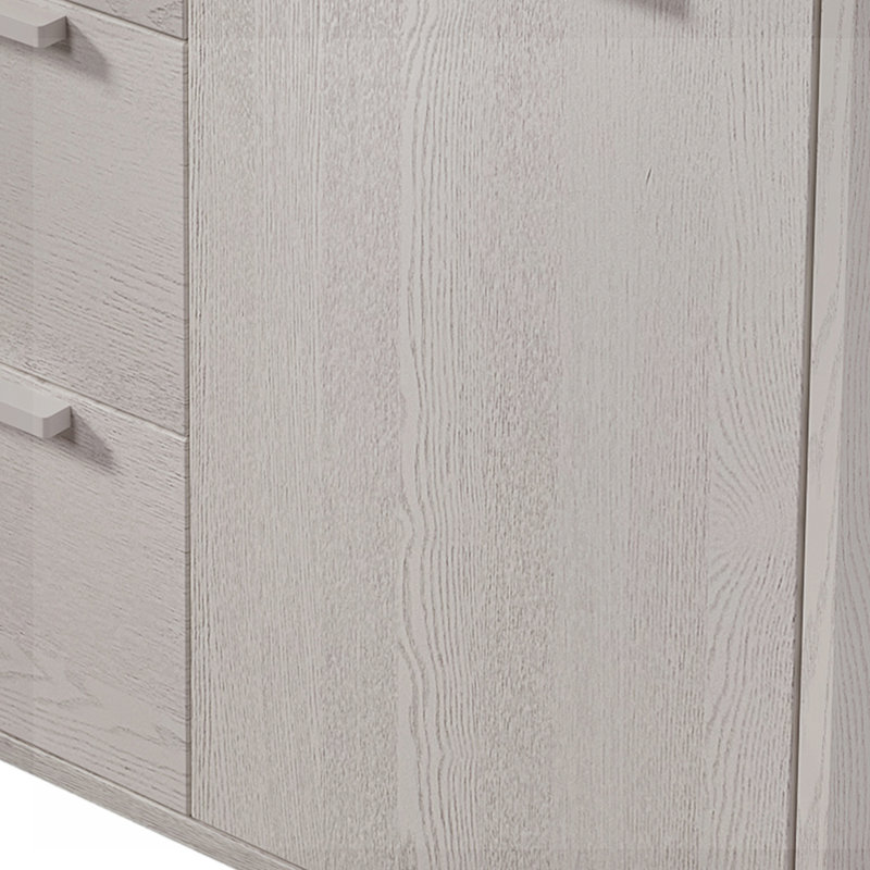 45.3'' W 3 - Drawer Dresser, Grey