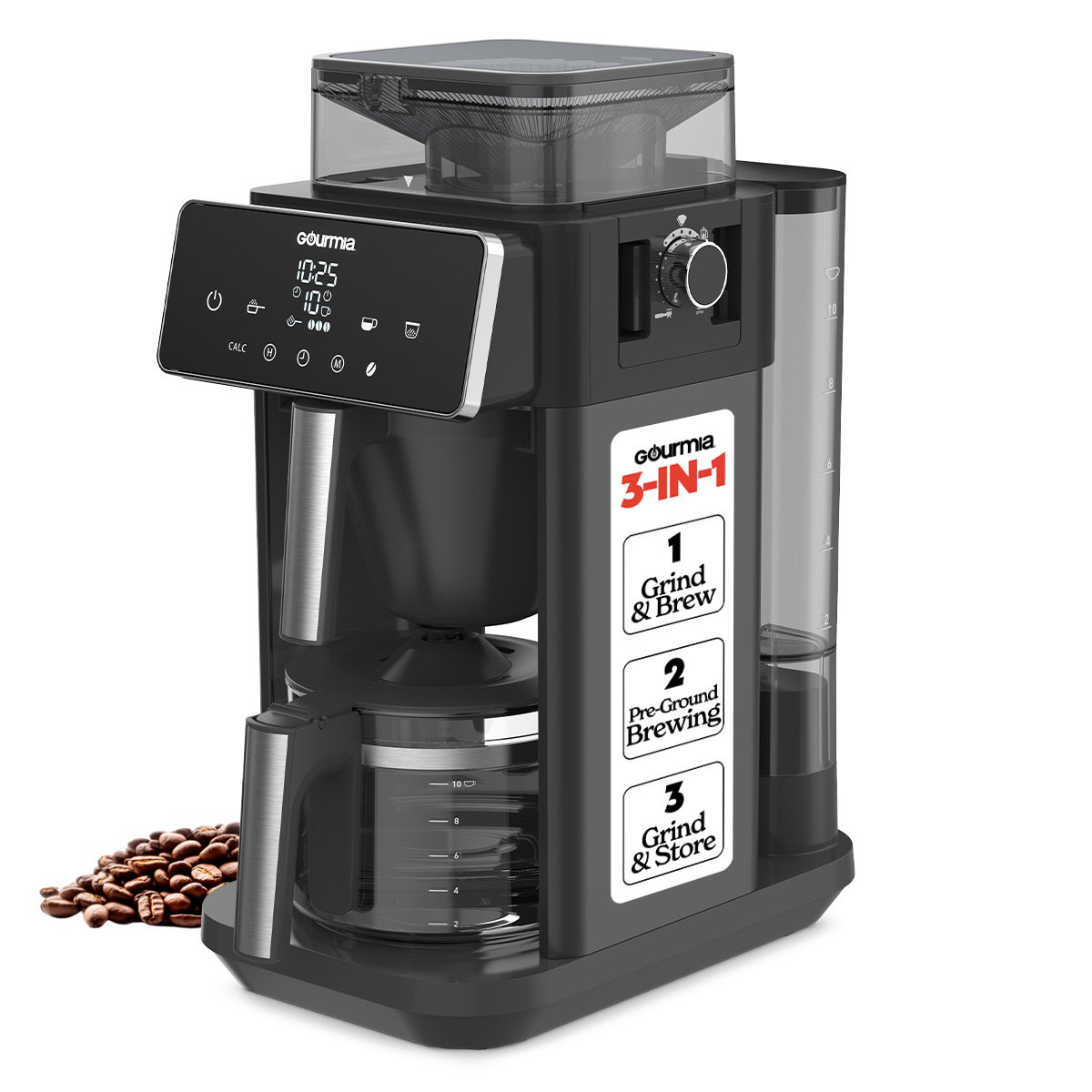 Ground Coffee Gourmia K Cup And Espresso Coffee Maker For K Cup