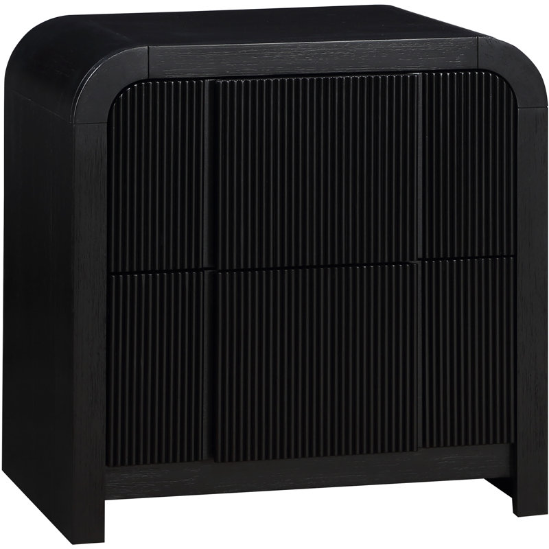 Ishana 26'' W Nightstand, Black
