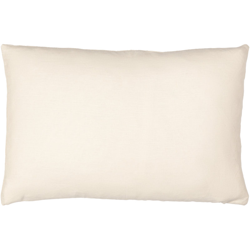 Housse de coussin en lin Saweres, Beige