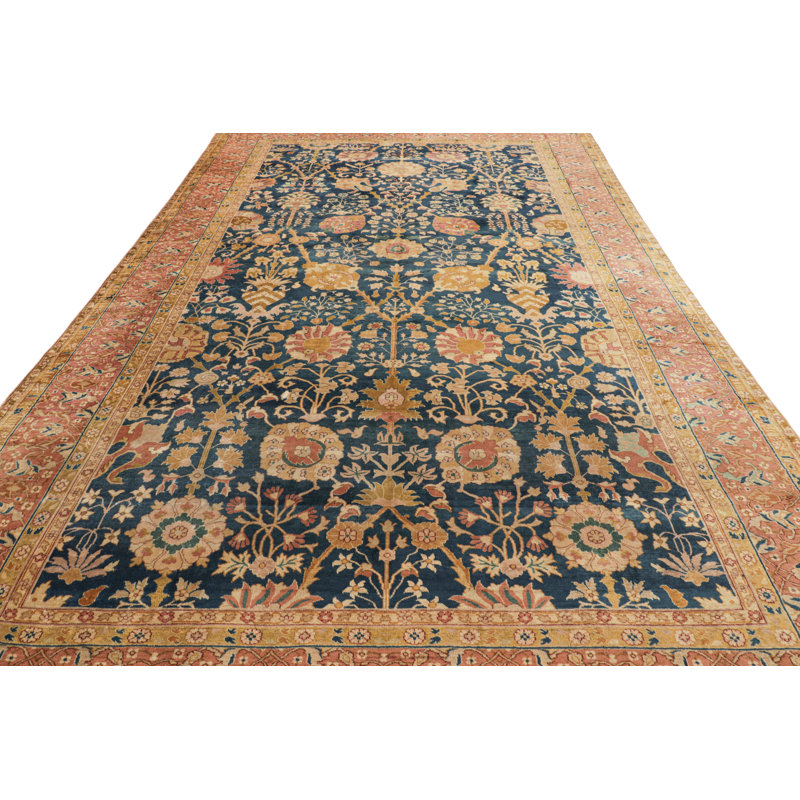 One-of-a-Kind 9'1x14'8 Hand Knotted Area Rug