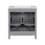 Meuble-lavabo simple 30 po avec armoire à 2 portes, tiroir et comptoir en céramique-306441836