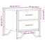 Aimilios 40cm W Metal Bedside Table-2123141115