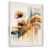White Floater Framed