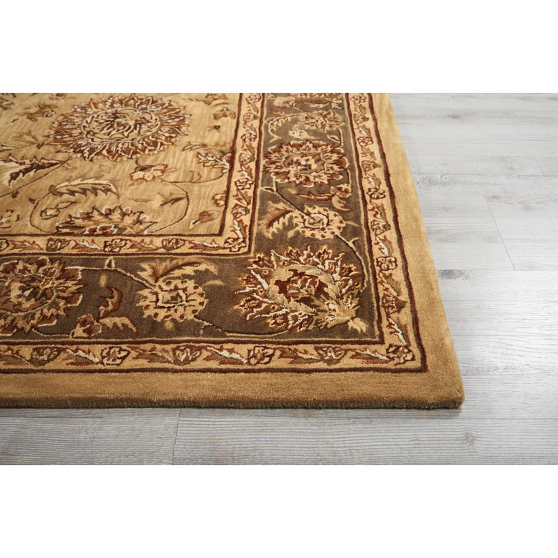 Deguzman Wool Oriental Indoor Rug, Rectangle 2' x 3'