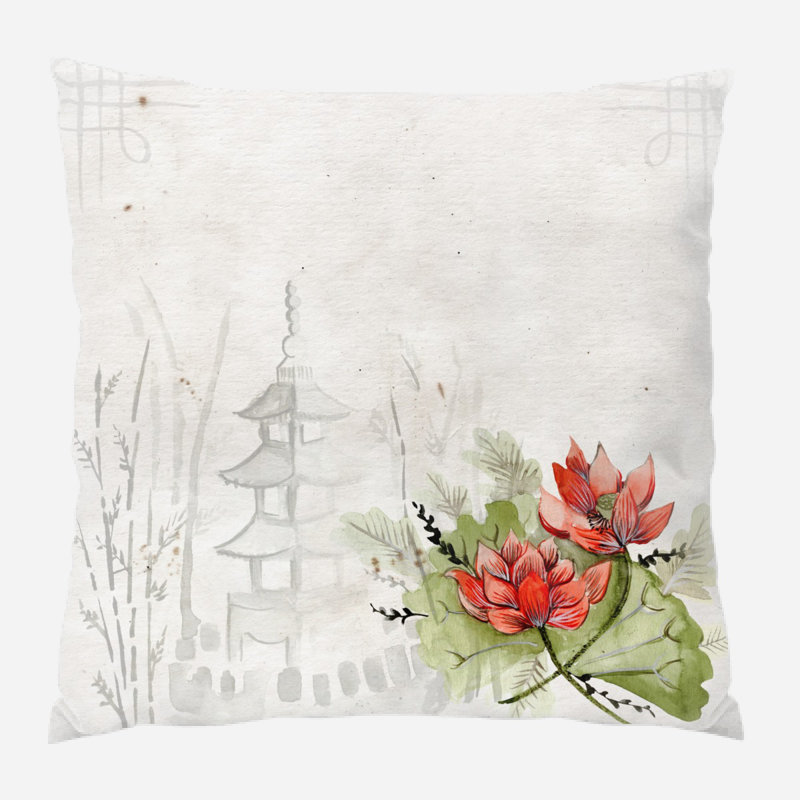 Mauston Throw Pillow, Microsuede, Indoor