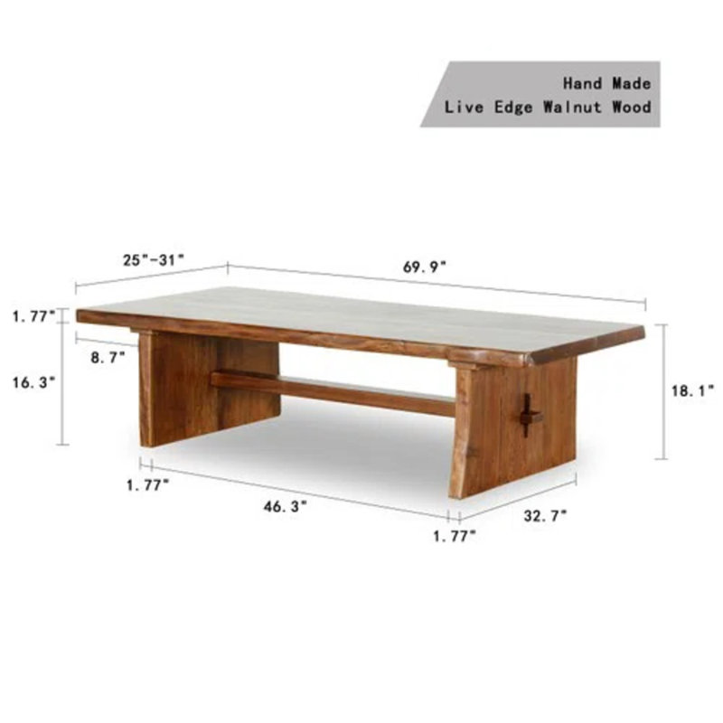 Solid Wood Coffee Table