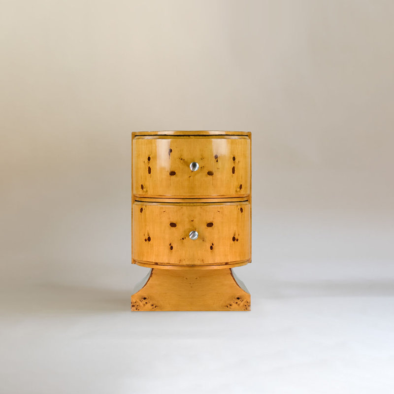 Hentz 50cm W Bedside Table