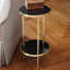 Petite Two-Tier Table-Nickel-9595877