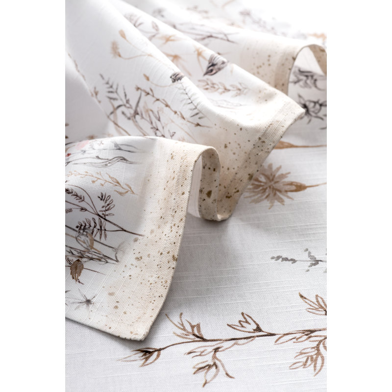 Serviettes 100% coton Maison d'Hermine Meadow Florals - 20 po x 20 po