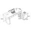 Bureau moderne et simple en tôle grise avec armoire-935972170-935972173