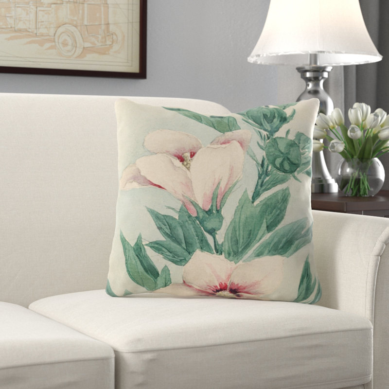Outdoor Reversible Throw Pillow, Indoor, Microsuede