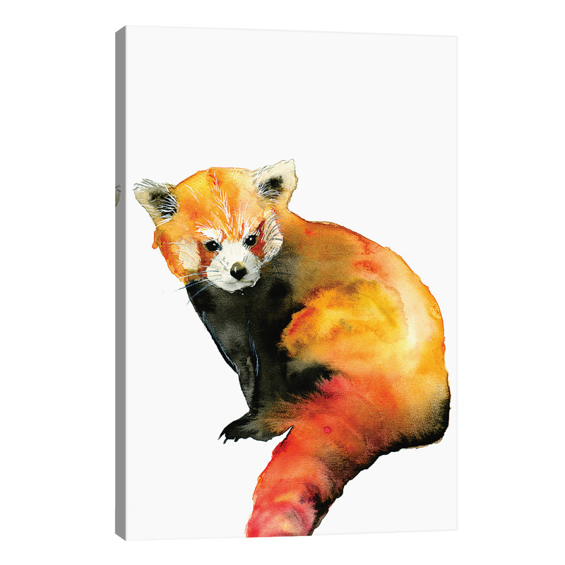 Art panda, Toile tendue, H 12 po x l 8 po x P 0,75 po