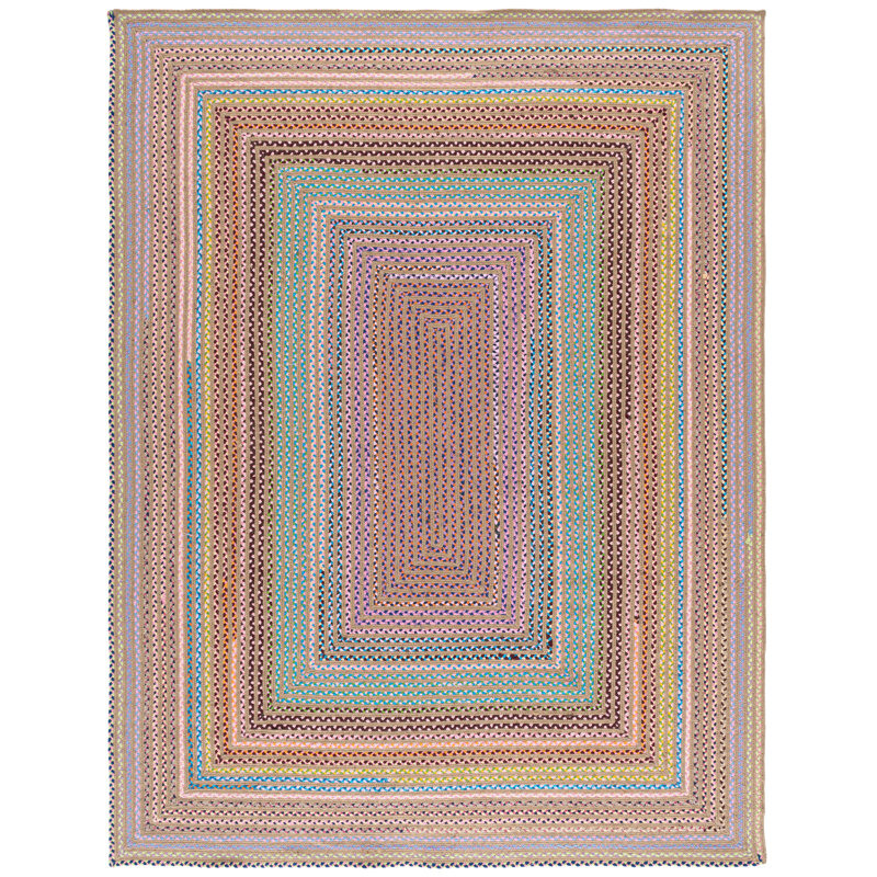 Adric Hand Woven Performance Abstract Rug, Rectangle 8' x 10'